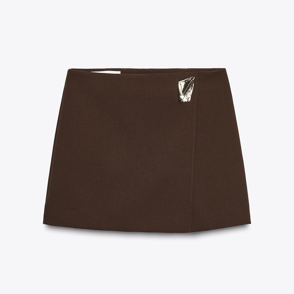 Zara Chocolate Brown skirt